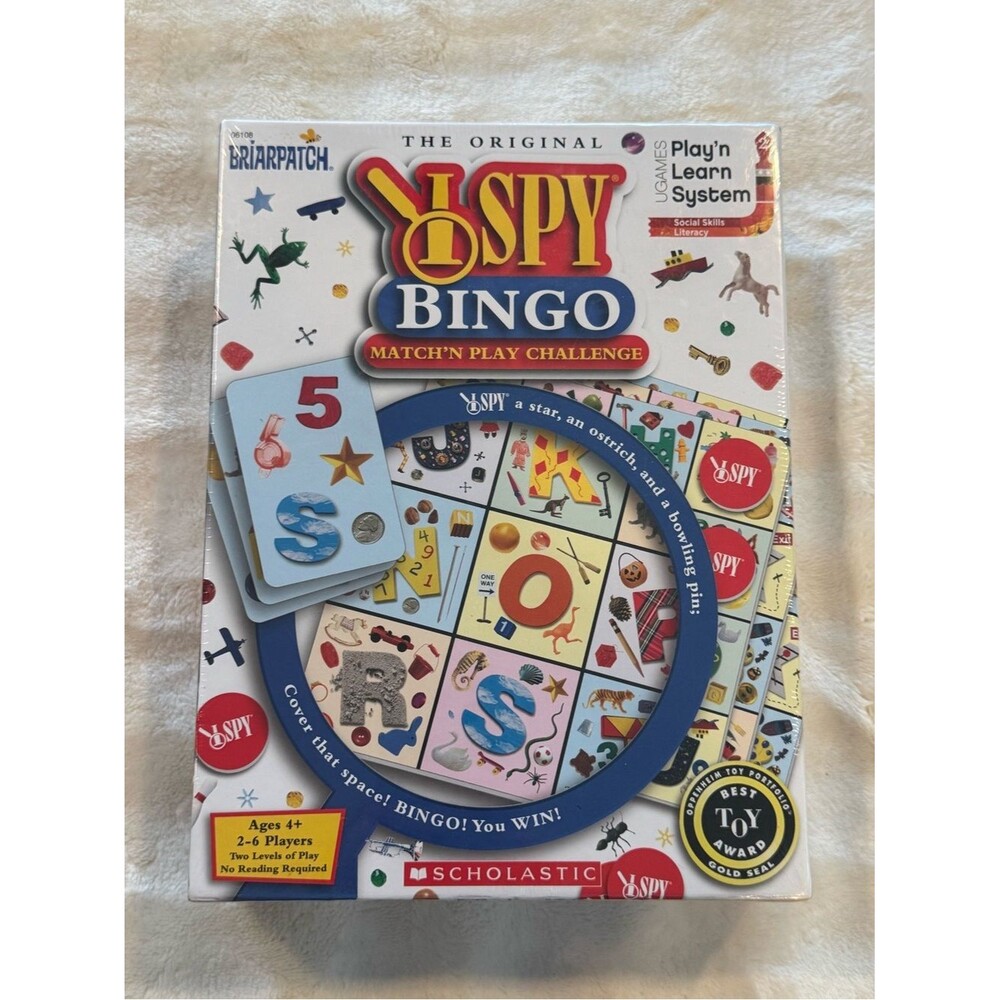 NEW I Spy Bingo Match’n Play Challenge game